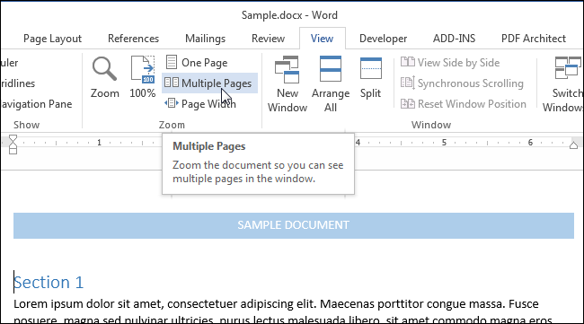 microsoft word for mac set default to multiple